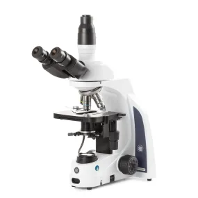 Euromex iScope Darkfield Trinocular Compound Microscope w/EWF 10X/20mm Eyepieces, E-PLAN EPL 4X, 10X, S40X, S100X Objectives