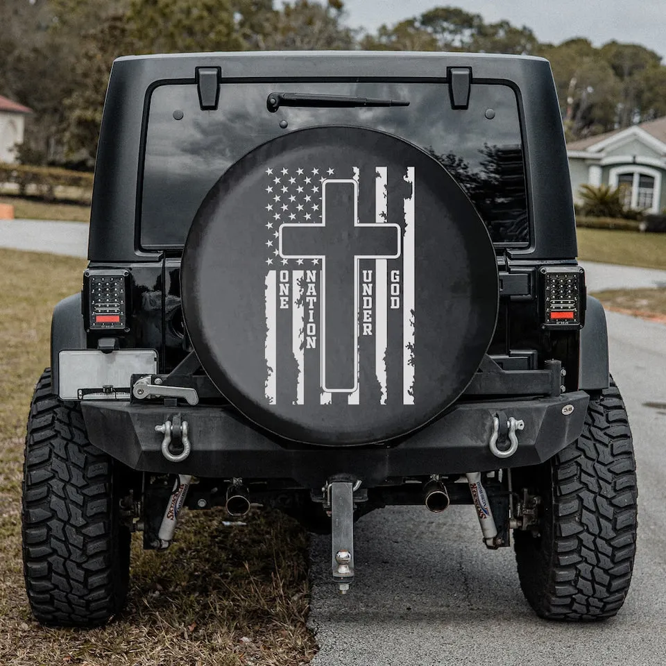 Faith Tire Cover - Spare Tire Cover For Car - Christian Tire Cover
