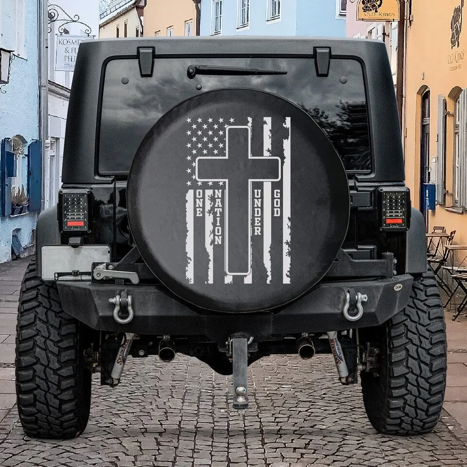 Faith Tire Cover - Spare Tire Cover For Car - Christian Tire Cover
