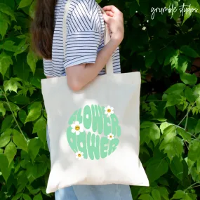 Flower Power Fairtrade Tote Bag