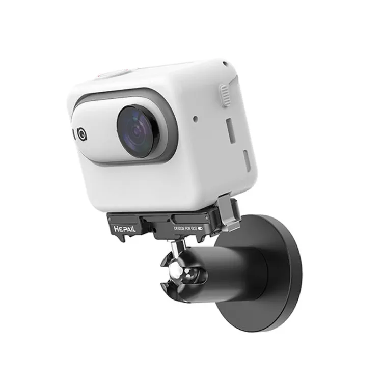 For Insta360 GO 3 HEPAIL Camera Bracket, Style: Magnetic