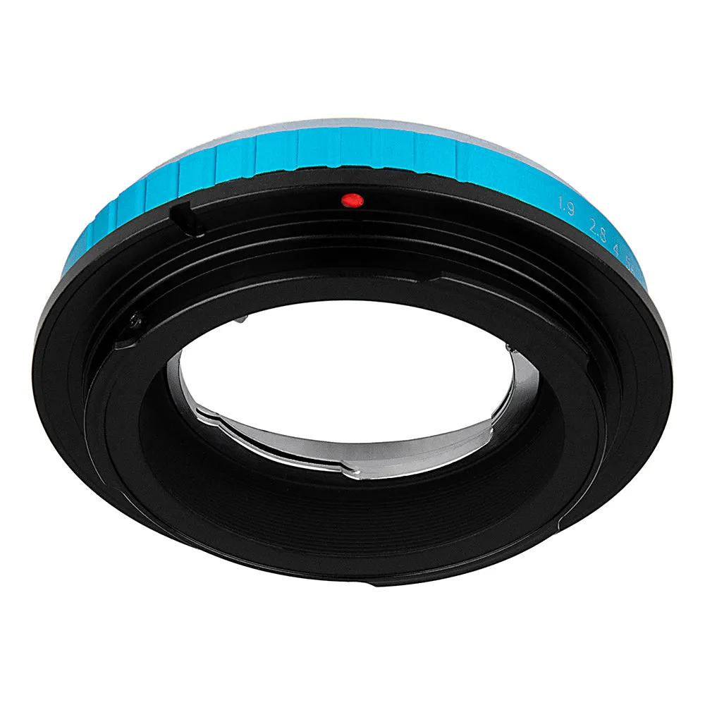 Fotodiox Pro Lens Mount Adapter - Deckel-Bayonett (Deckel Bayonet, DKL) Mount SLR Lens to Canon EOS (EF-S) Mount SLR Camera Body with Selectable Clicked / Declicked Aperture Control
