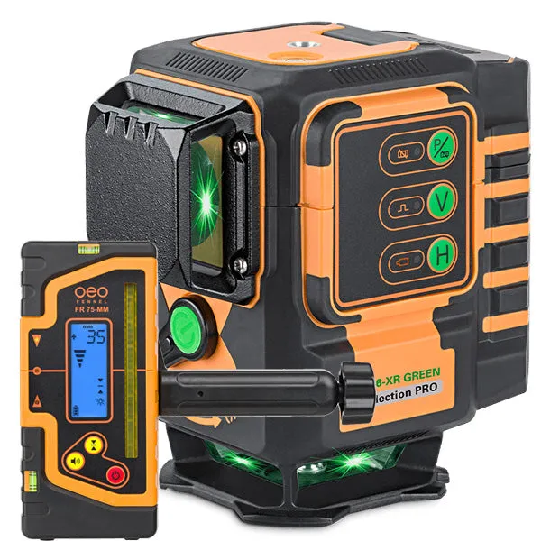 geo-Fennel Geo6-XR GREEN 3 X 360 Multi-Line Laser Level