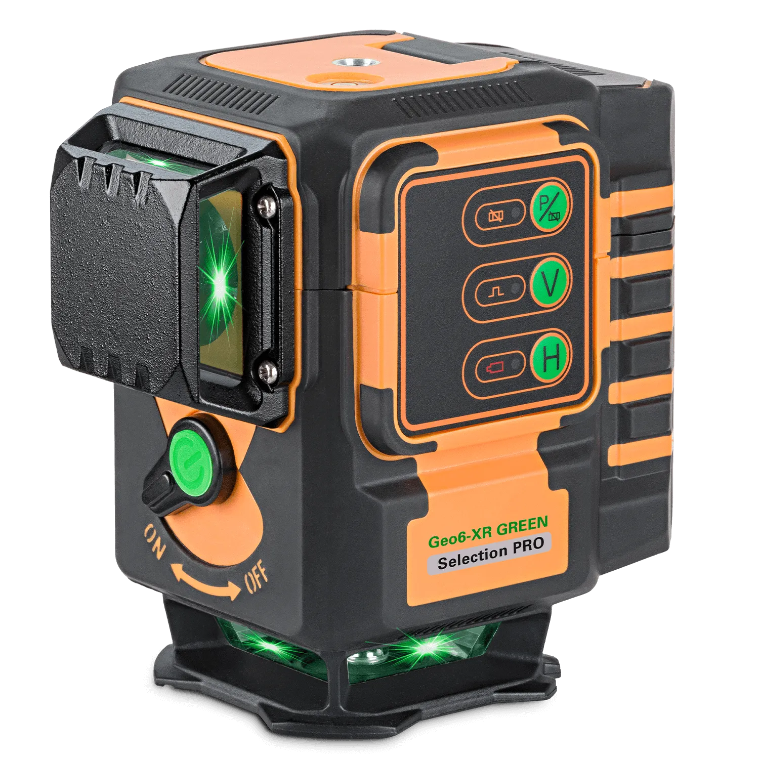 geo-Fennel Geo6-XR GREEN 3 X 360 Multi-Line Laser Level