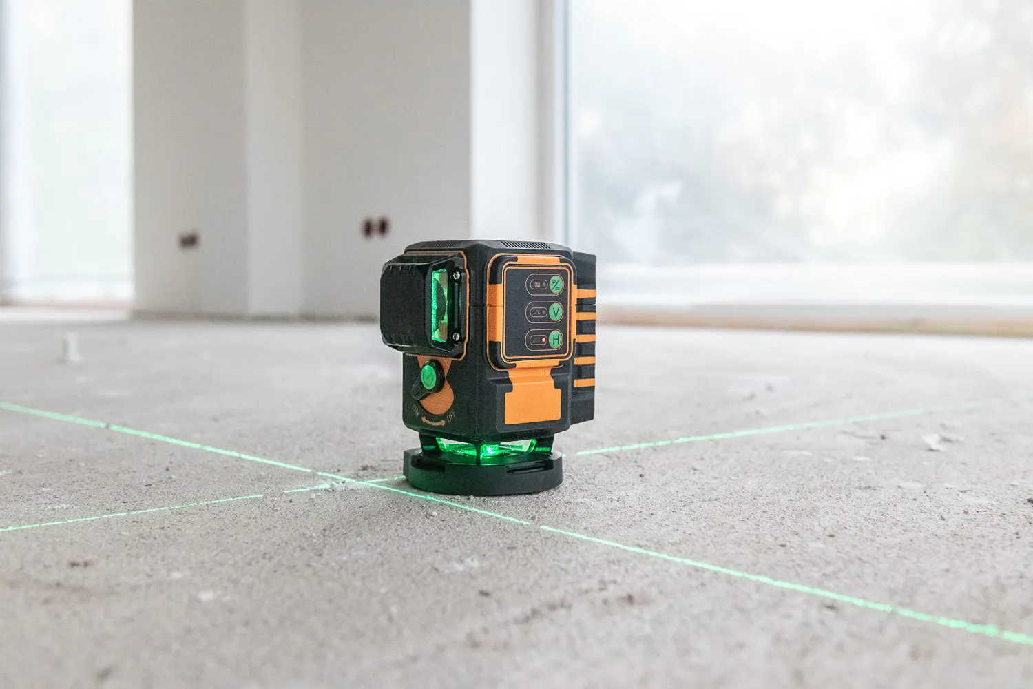 geo-Fennel Geo6-XR GREEN 3 X 360 Multi-Line Laser Level