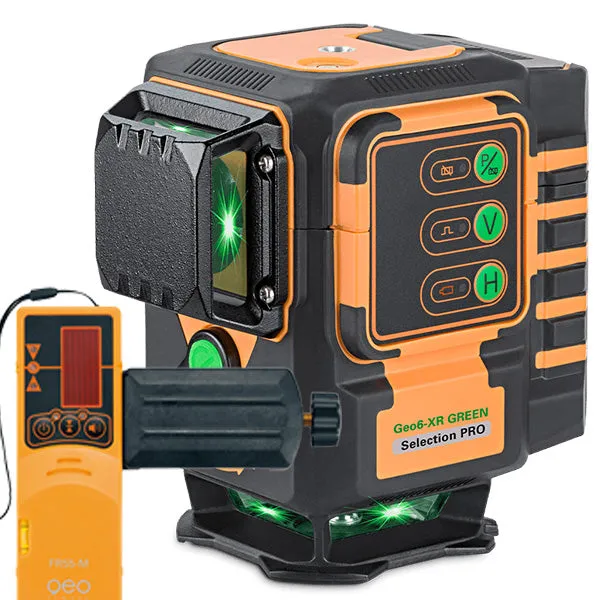 geo-Fennel Geo6-XR GREEN 3 X 360 Multi-Line Laser Level