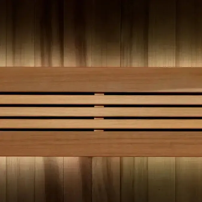 Golden Designs Sundsvall 2-Person Indoor Sauna & Harvia Traditional Electric Heater Kit | GDI-7289-02