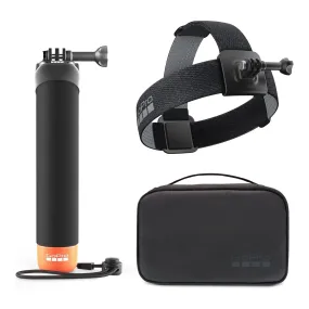 GoPro Adventure Kit 3.0 wth Head Strap 2.0   Clip, The Handler (Floating Hand Grip) & Compact Case