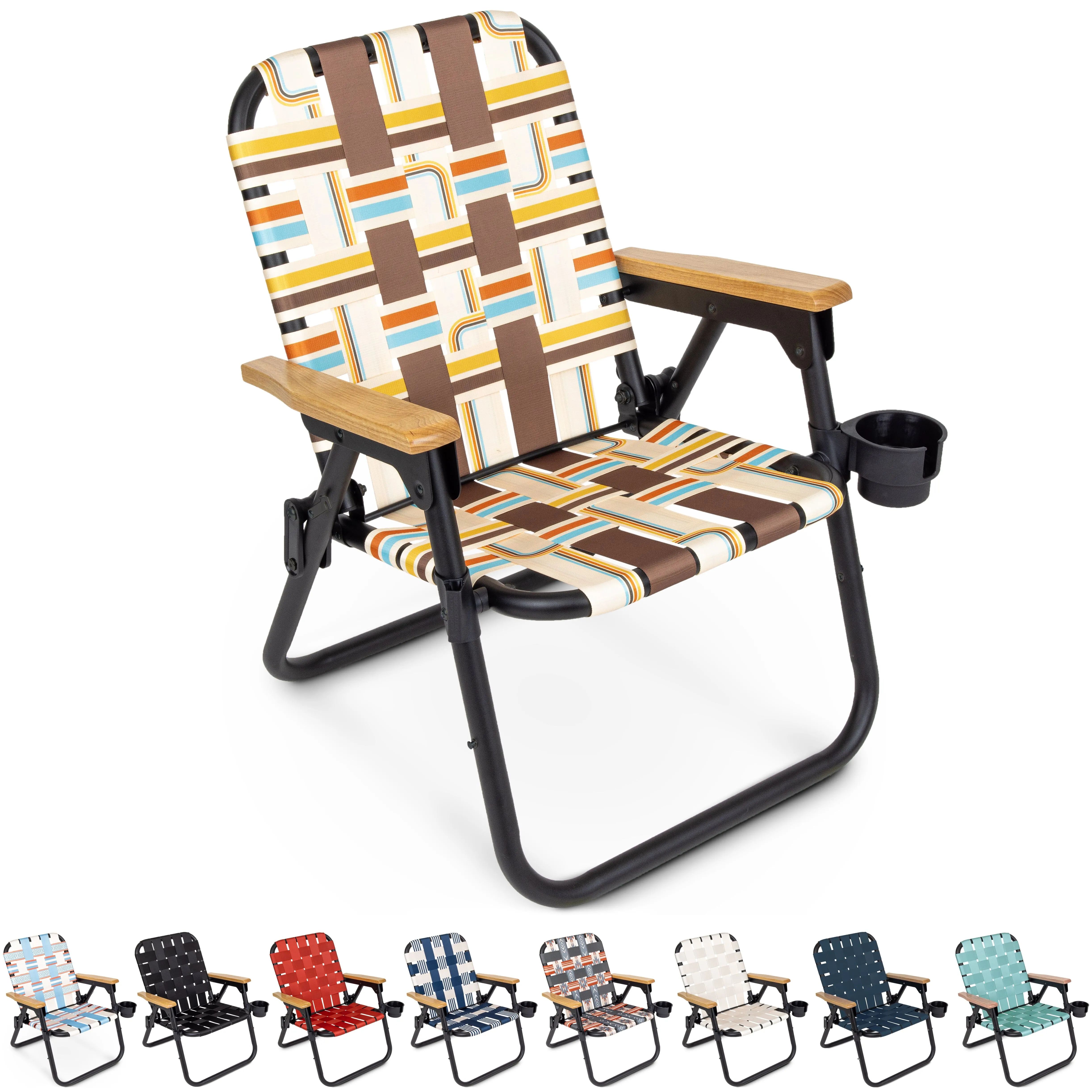 GoSports Outdoors WOVN Premium Beach & Camping Chair - DRIFTER