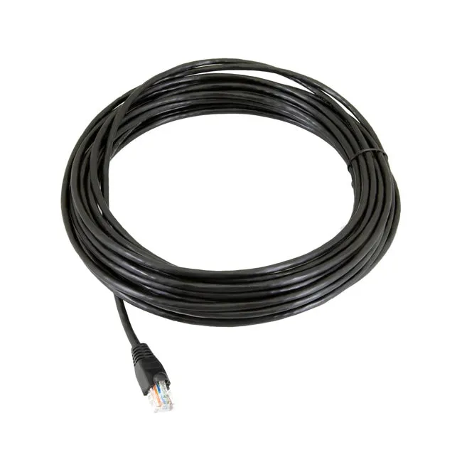 Green Feathers Cat 5e Ethernet Network Cable Black