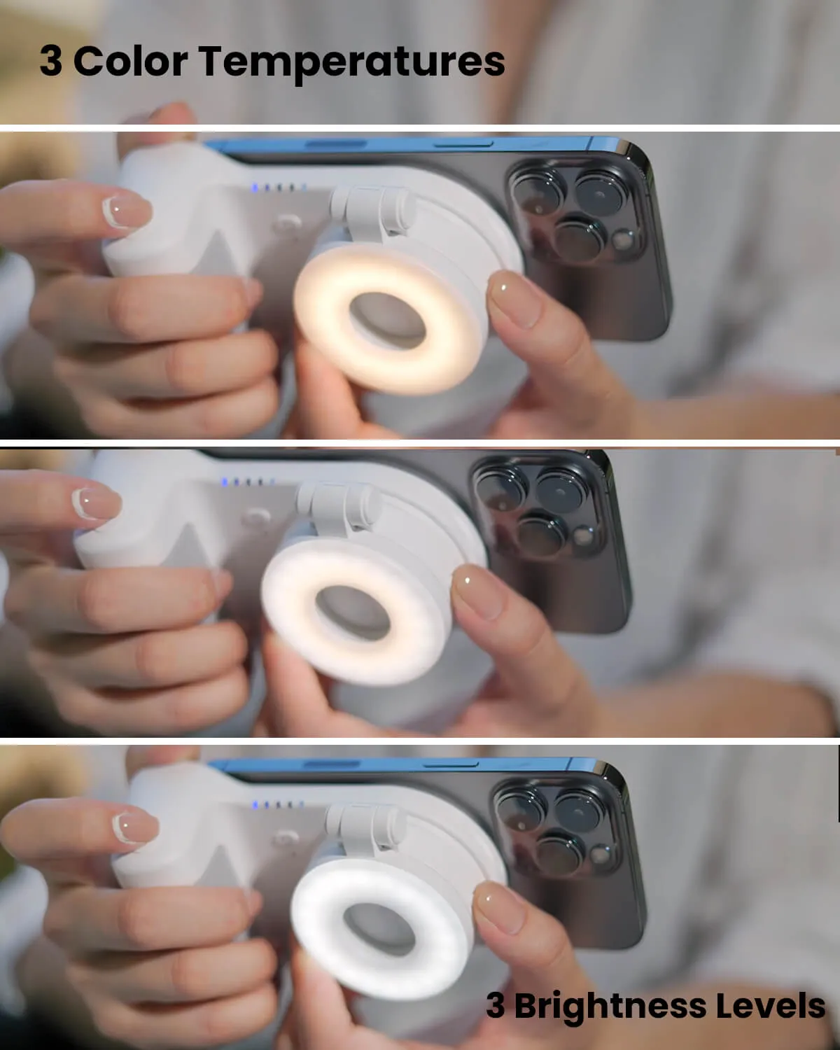 HaloGlow Magnetic Phone Light