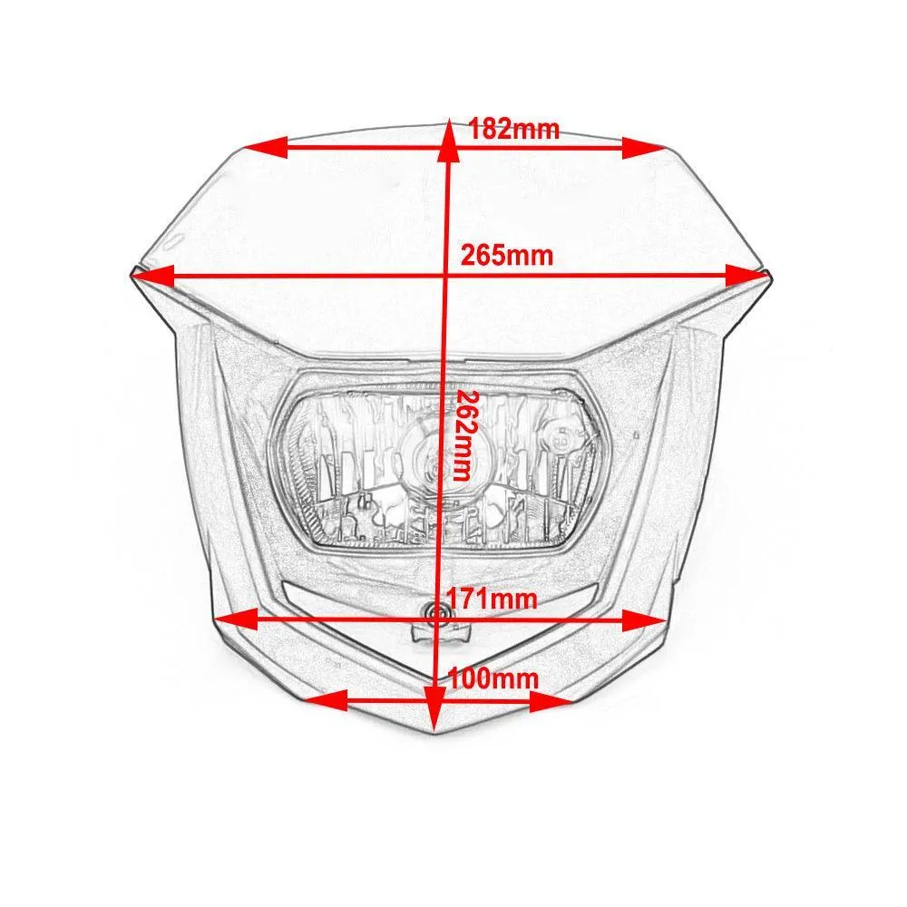 Headlight For CRF YZF RMZ KLX