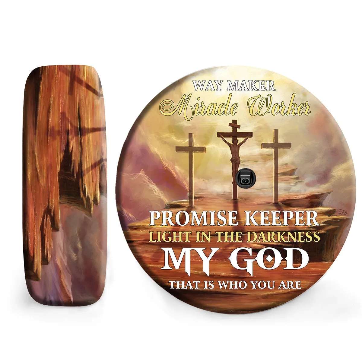 Jesus Christ Spare Tire Cover Car Accessories - Christian Tire Cover