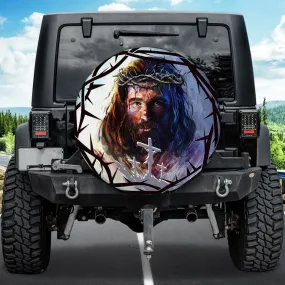 Jesus Christ The God Spare Tire Cover - Christian Tire Cover