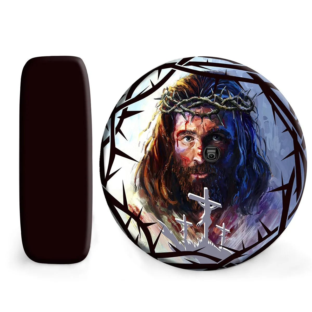 Jesus Christ The God Spare Tire Cover - Christian Tire Cover