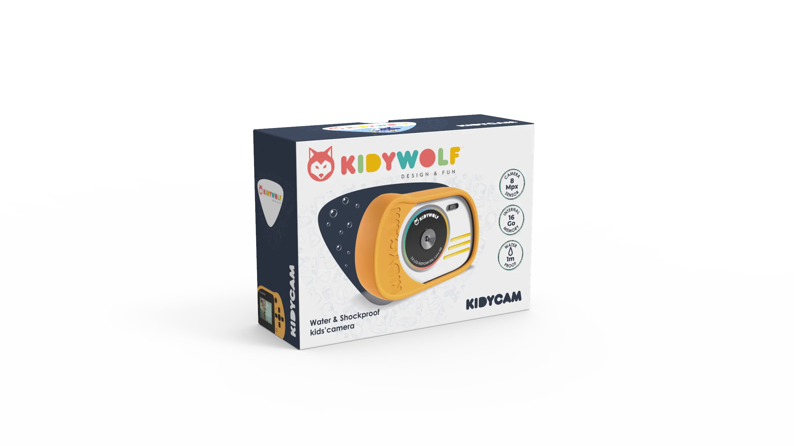KIDYCAM Camera - Yellow