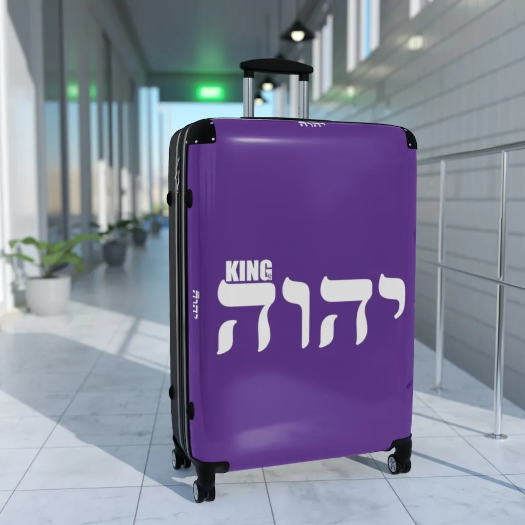 King YAHWEH "Amplified" Suitcase (Purple)
