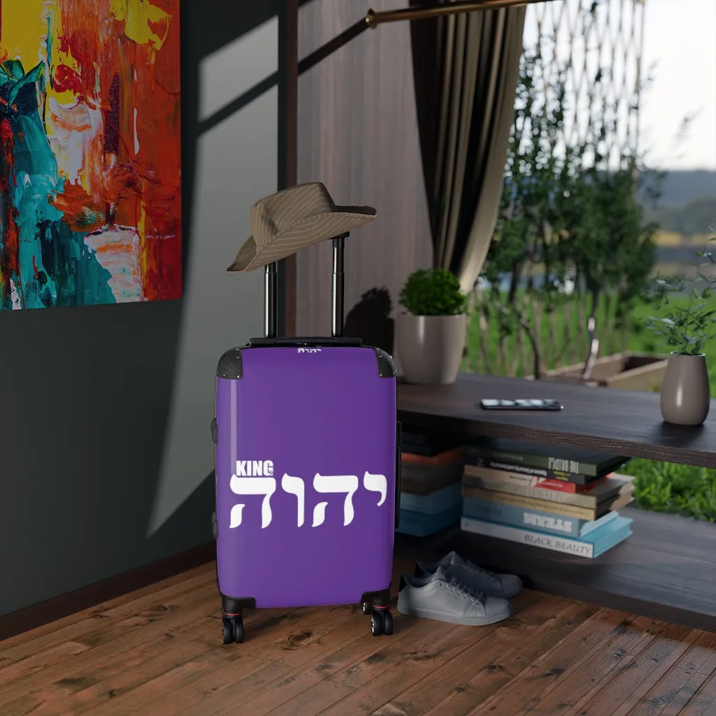 King YAHWEH "Amplified" Suitcase (Purple)