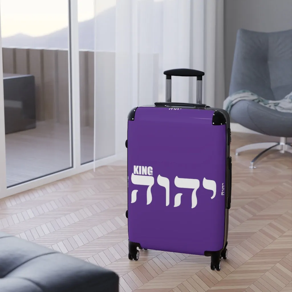 King YAHWEH "Amplified" Suitcase (Purple)