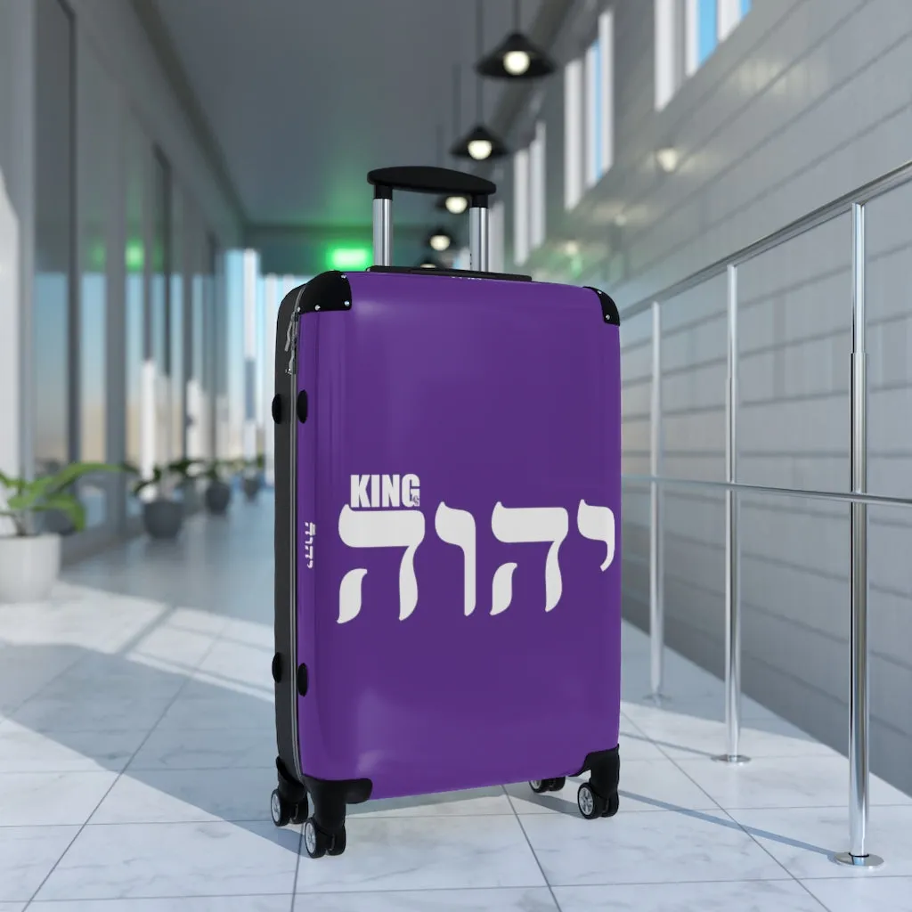 King YAHWEH "Amplified" Suitcase (Purple)