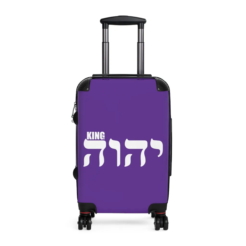 King YAHWEH "Amplified" Suitcase (Purple)