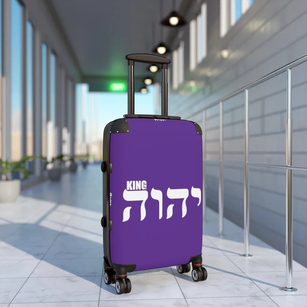 King YAHWEH "Amplified" Suitcase (Purple)