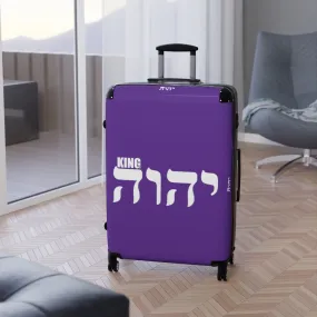 King YAHWEH "Amplified" Suitcase (Purple)