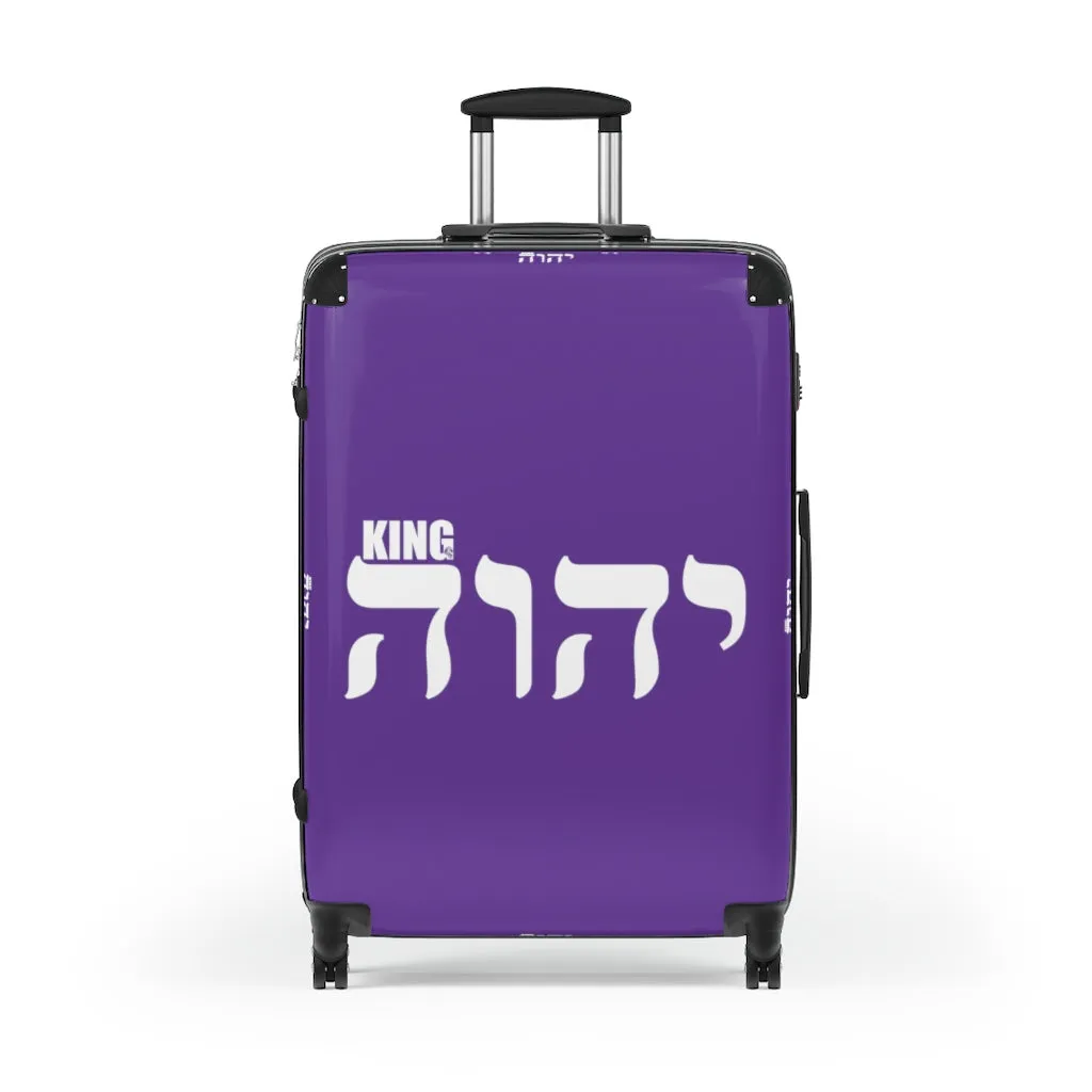King YAHWEH "Amplified" Suitcase (Purple)