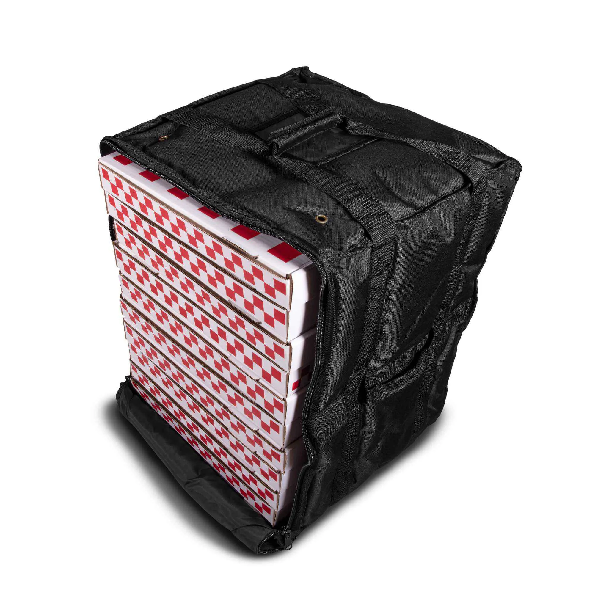 Large Party Size Breathable Soft Sided Two-Way Closure Pizza Bag - 2 Pack
