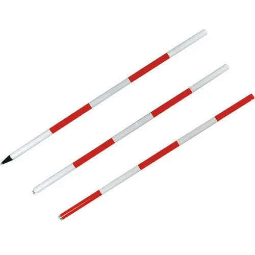 Laserman Aluminium 3m Range Pole with 3PCE & 5/8x11" Thread