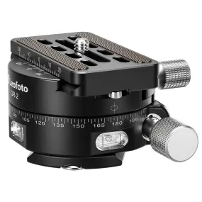 Leofoto GR-2 60mm Geared Panning Clamp with QP-70N Plate
