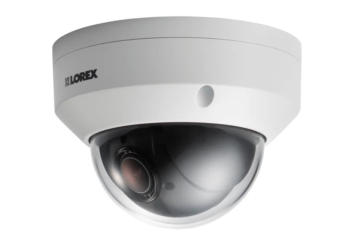 Lorex 16-Channel Wired NVR System with Eight Pan-Tilt-Zoom Outdoor Metal Cameras