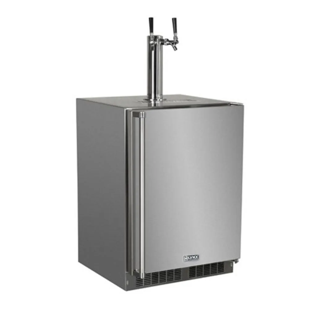 Lynx 24-Inch Professional Outdoor Refrigerator with Keg Option