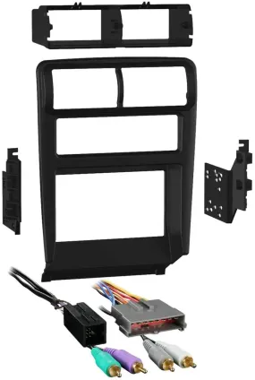 Metra 95-5703B 2-DIN Dash Kit   Amp Harness Combo for 1994-2000 Ford Mustang