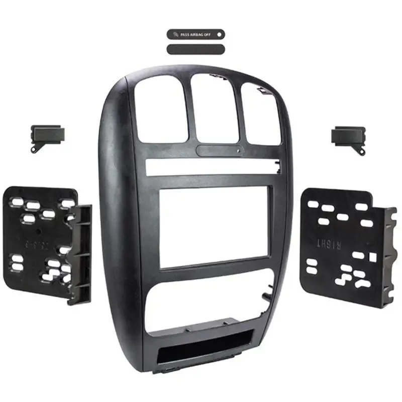 Metra 95-6539 2 Din Dash Kit Combo 2001 Dodge Caravan Chrysler Town & Country
