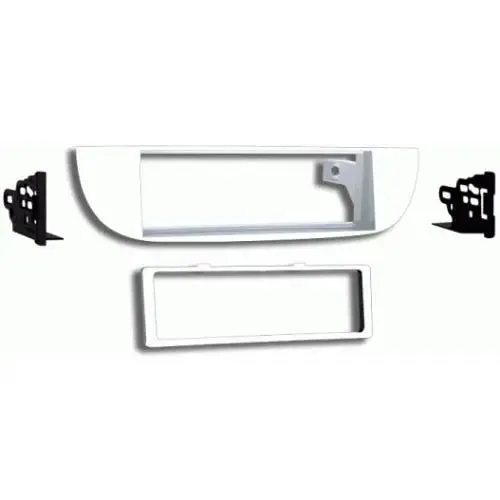 Metra 99-6515W Off-white Single DIN Dash Kit for 12-up Fiat 500