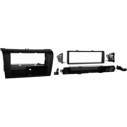 Metra 99-7504 Single DIN Stereo Dash Kit with Pocket for 04-09 Mazda 3