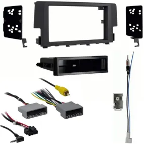 Metra 99-7812B Single DIN Dash Kit for Honda Civic w/ Integration Harness & Antenna Adapter