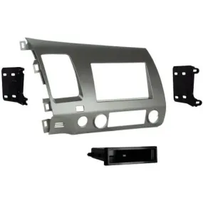 Metra 99-7871 Black Single/Double DIN Dash Kit for 06-11 Honda Civic