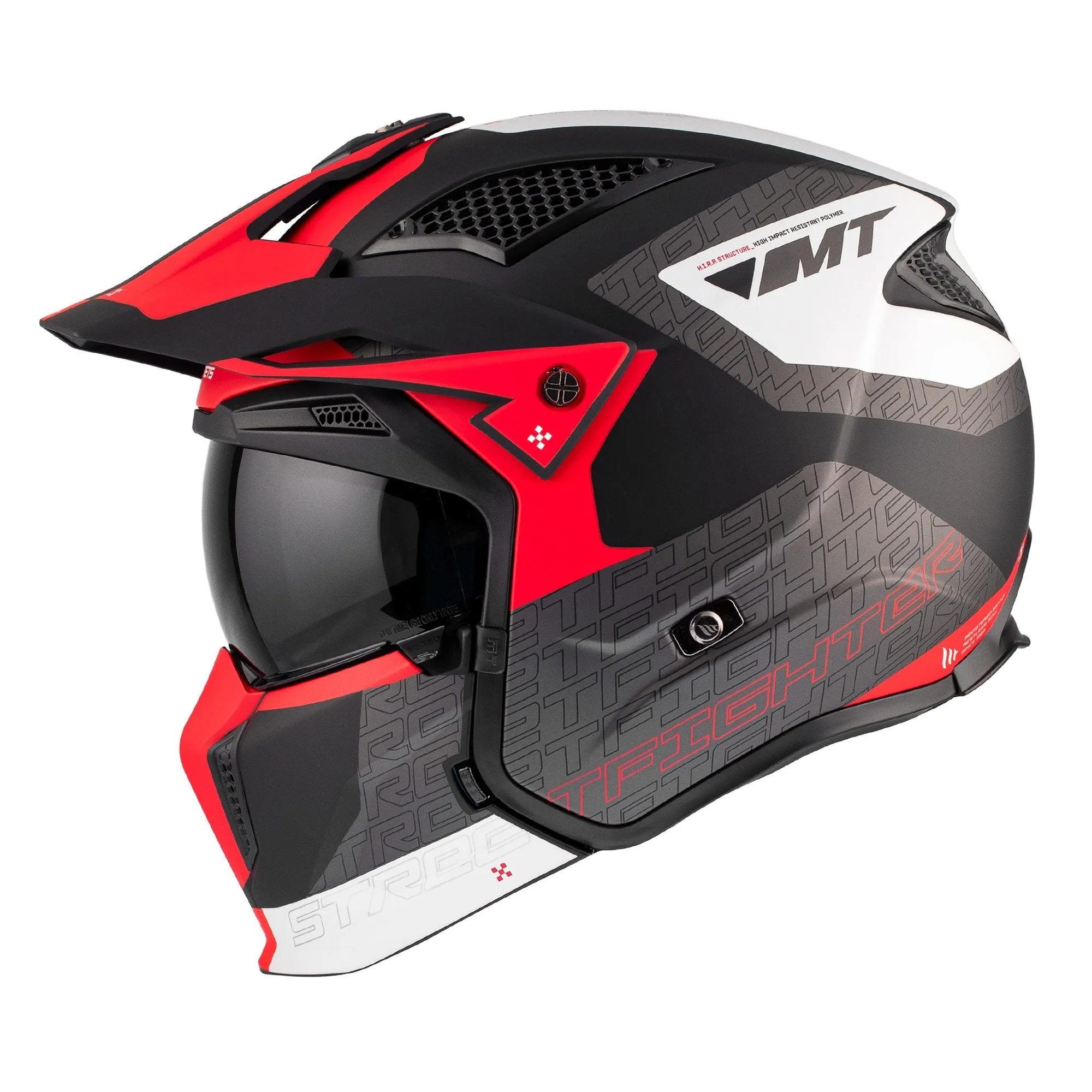 MT Streetfighter SV S Motorcycle Helmet with Removable Face Mask