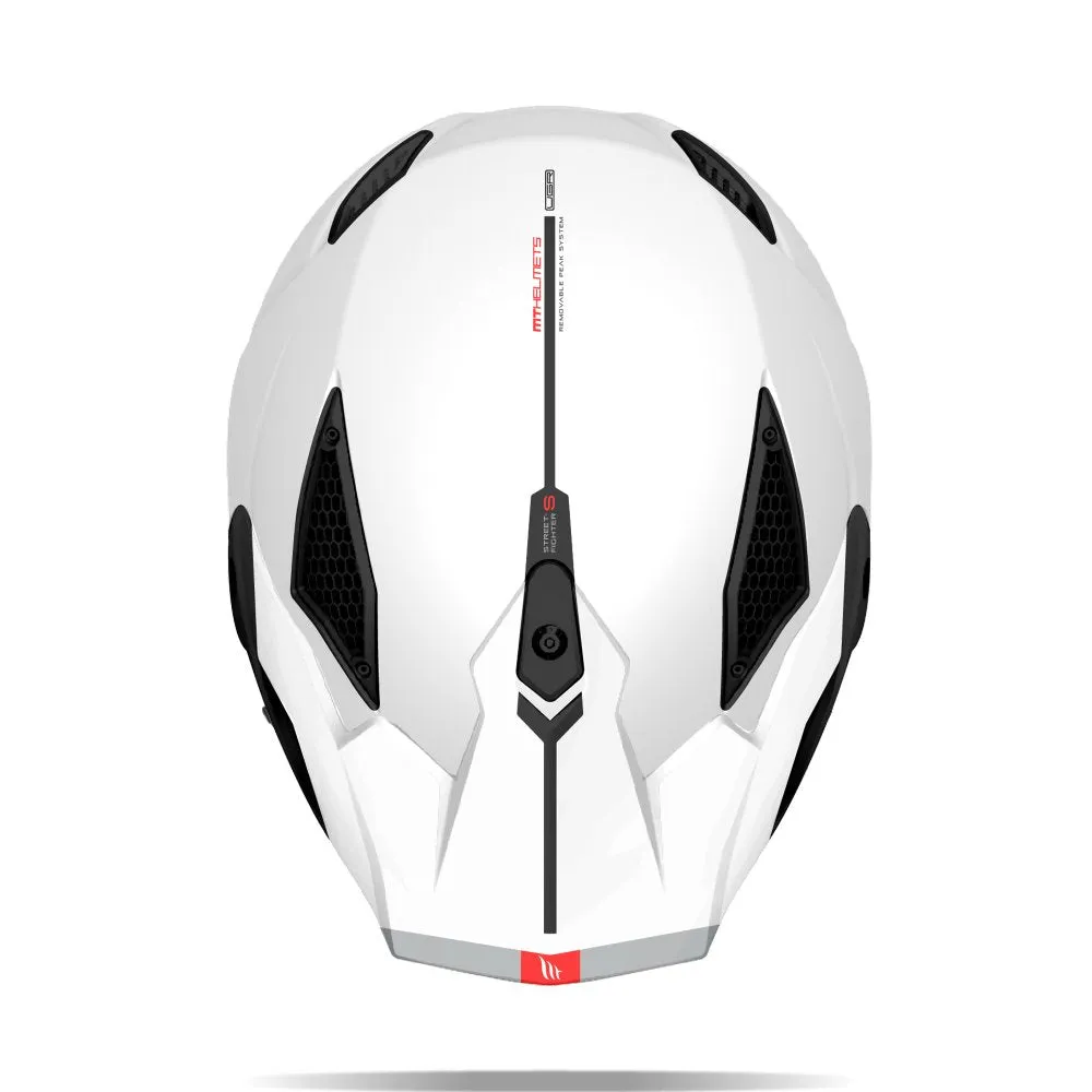 MT Streetfighter SV S Motorcycle Helmet with Removable Face Mask