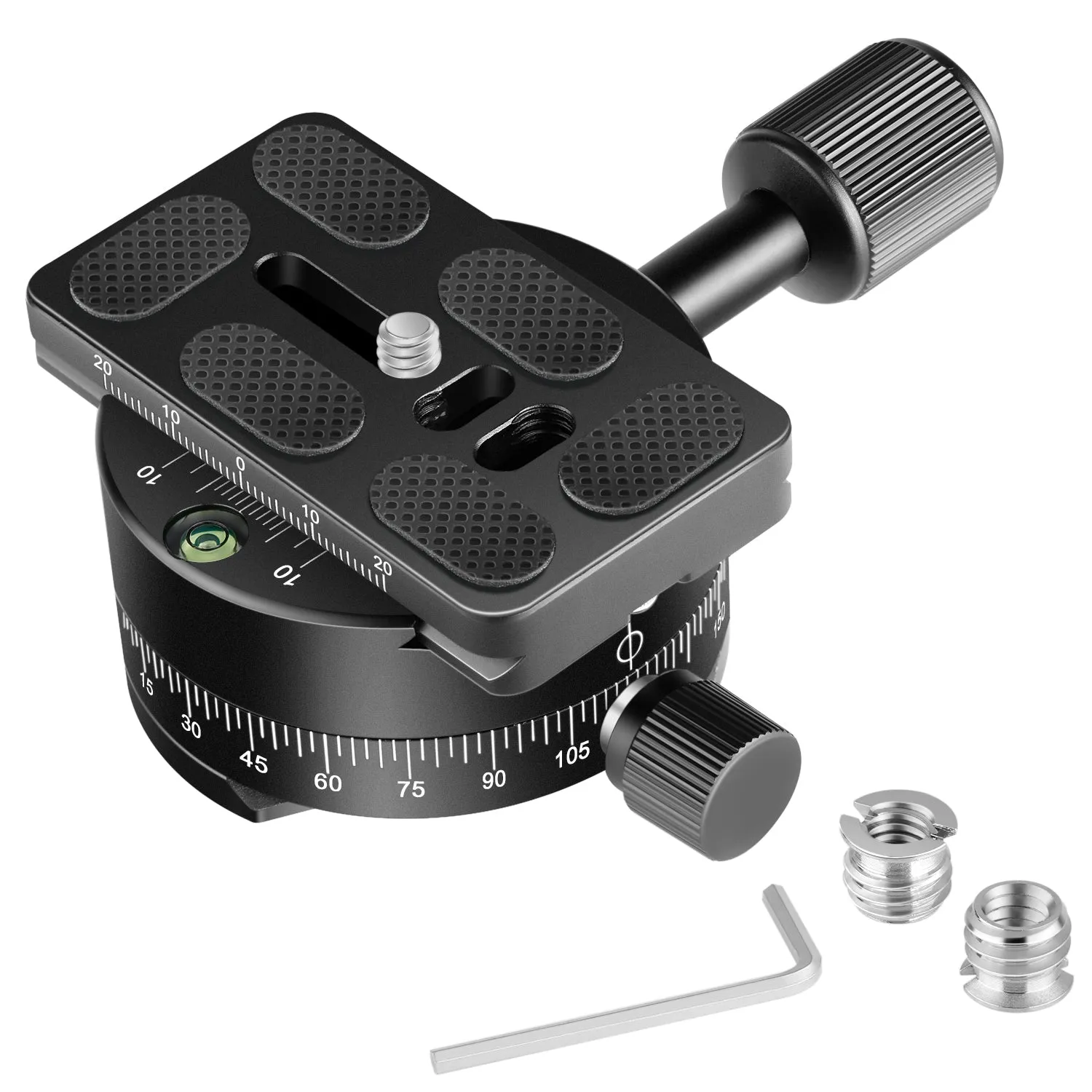 NEEWER Panoramic Tripod Head Bubble Level