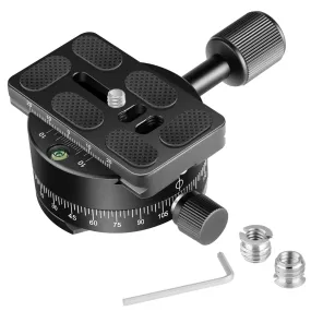 NEEWER Panoramic Tripod Head Bubble Level