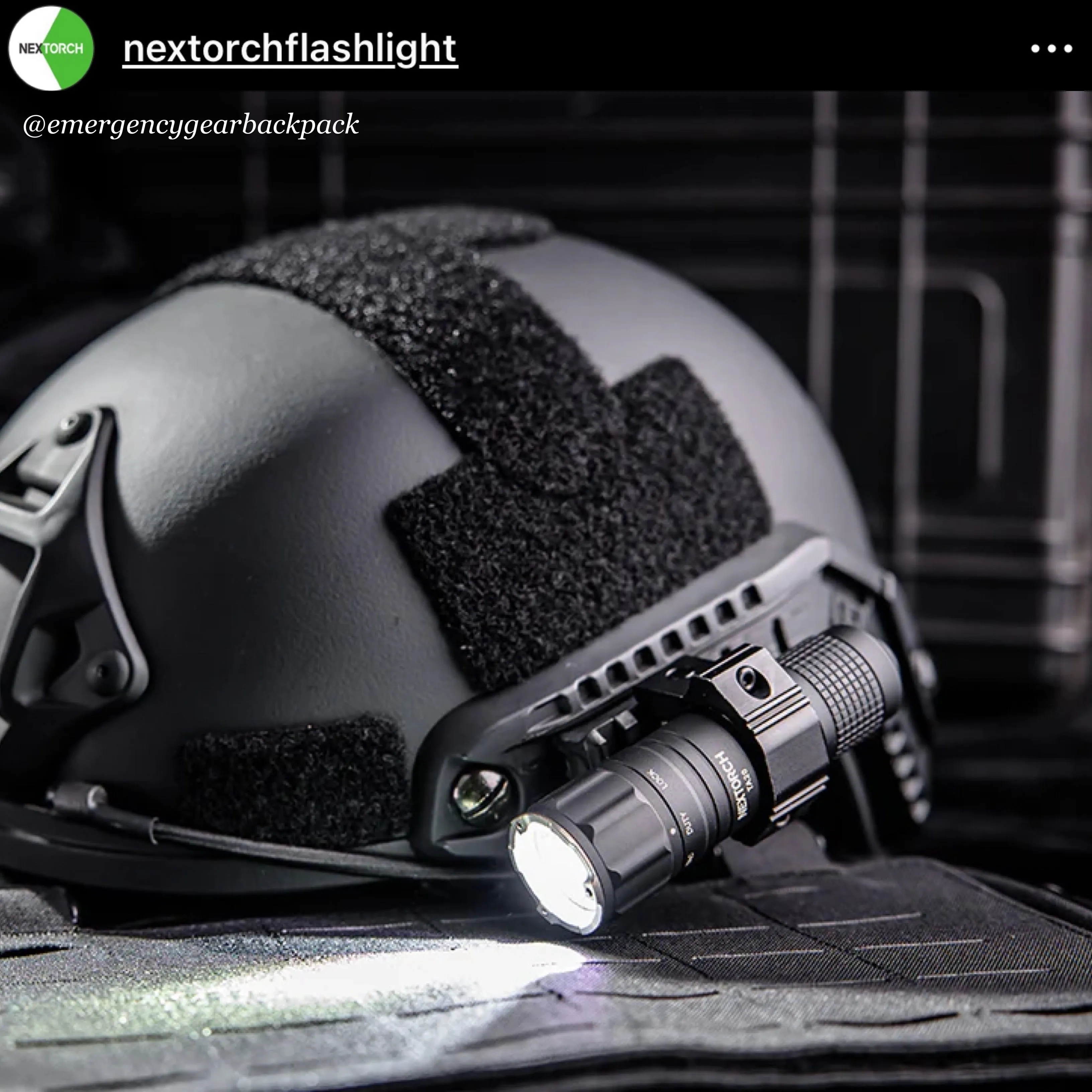 NEXTORCH TA20 Tri-Setting  Compact Tactical Flashlight 1000LMS 210M