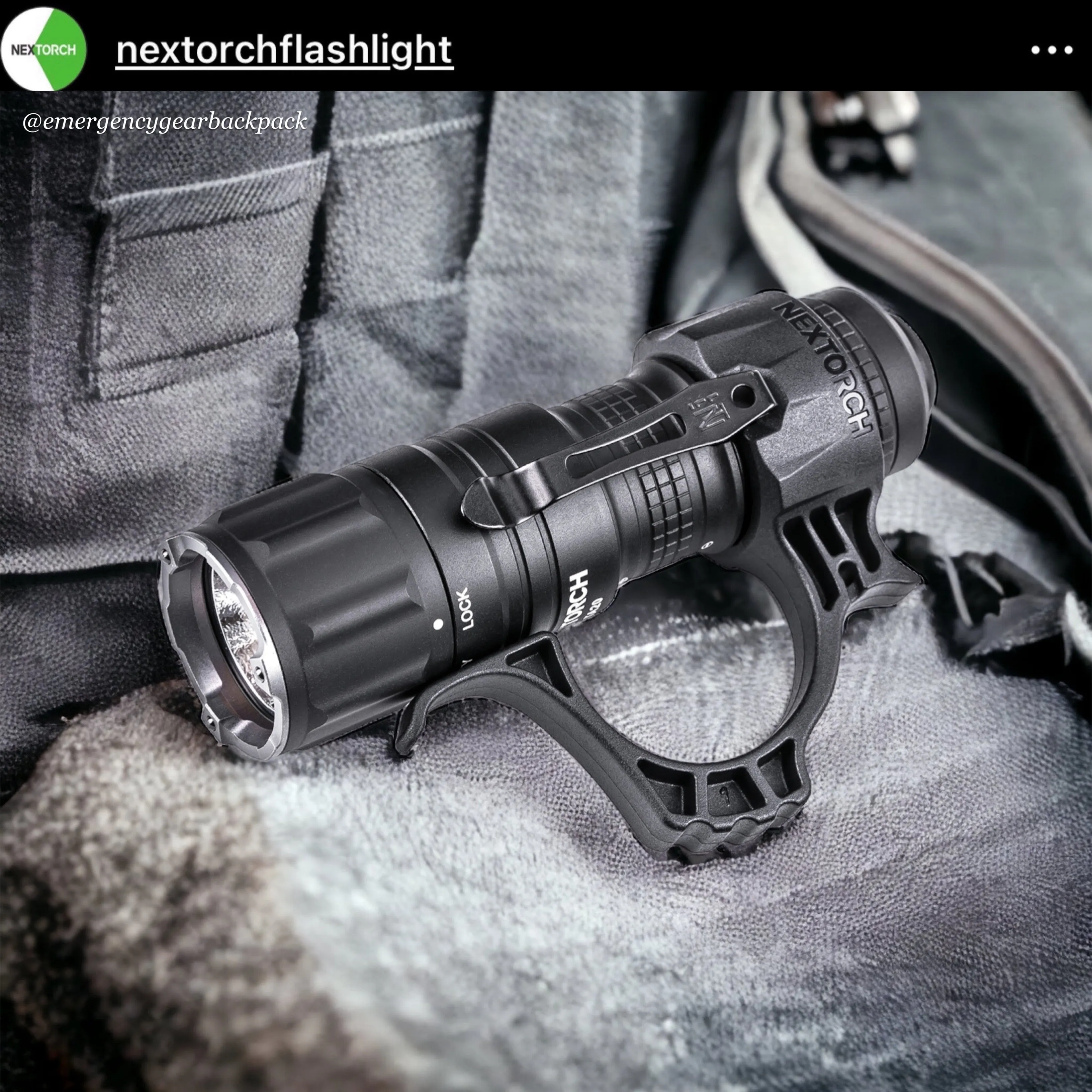 NEXTORCH TA20 Tri-Setting  Compact Tactical Flashlight 1000LMS 210M
