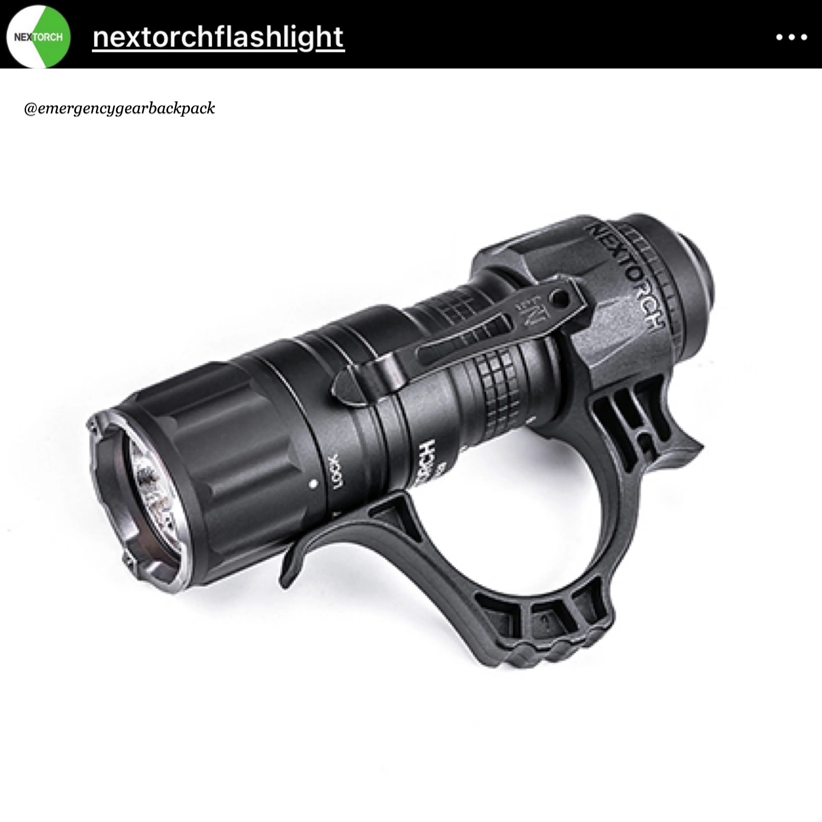 NEXTORCH TA20 Tri-Setting  Compact Tactical Flashlight 1000LMS 210M