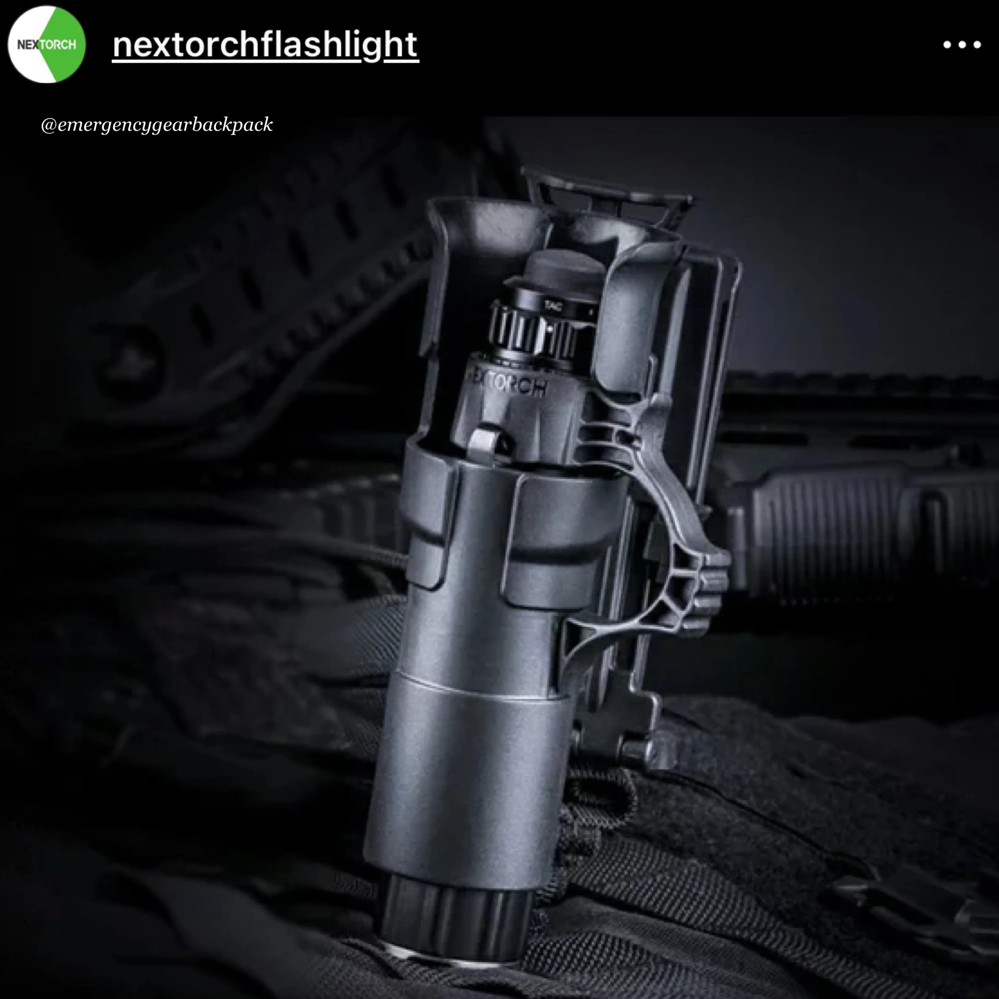 NEXTORCH TA20 Tri-Setting  Compact Tactical Flashlight 1000LMS 210M