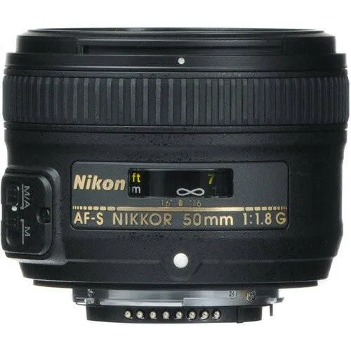 Nikon 50mm f/1.8G AF-S Nikkor Lens