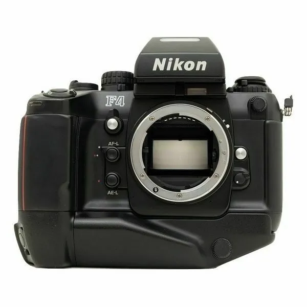 Nikon F4s 35mm SLR AF Camera Body   Nikon MB-21 Motor Drive - Used Excellent