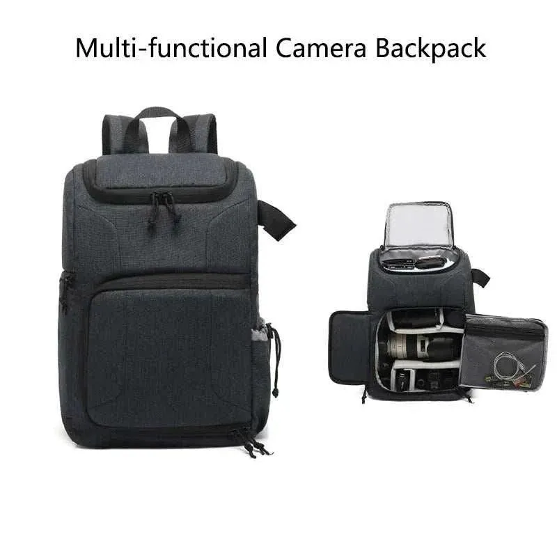 Nylon Waterproof Camera Backpack | Multi-Functional Outdoor Bag | BBP010